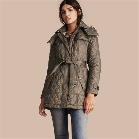 gray burberry coat with red meat|Burberry coats for women.